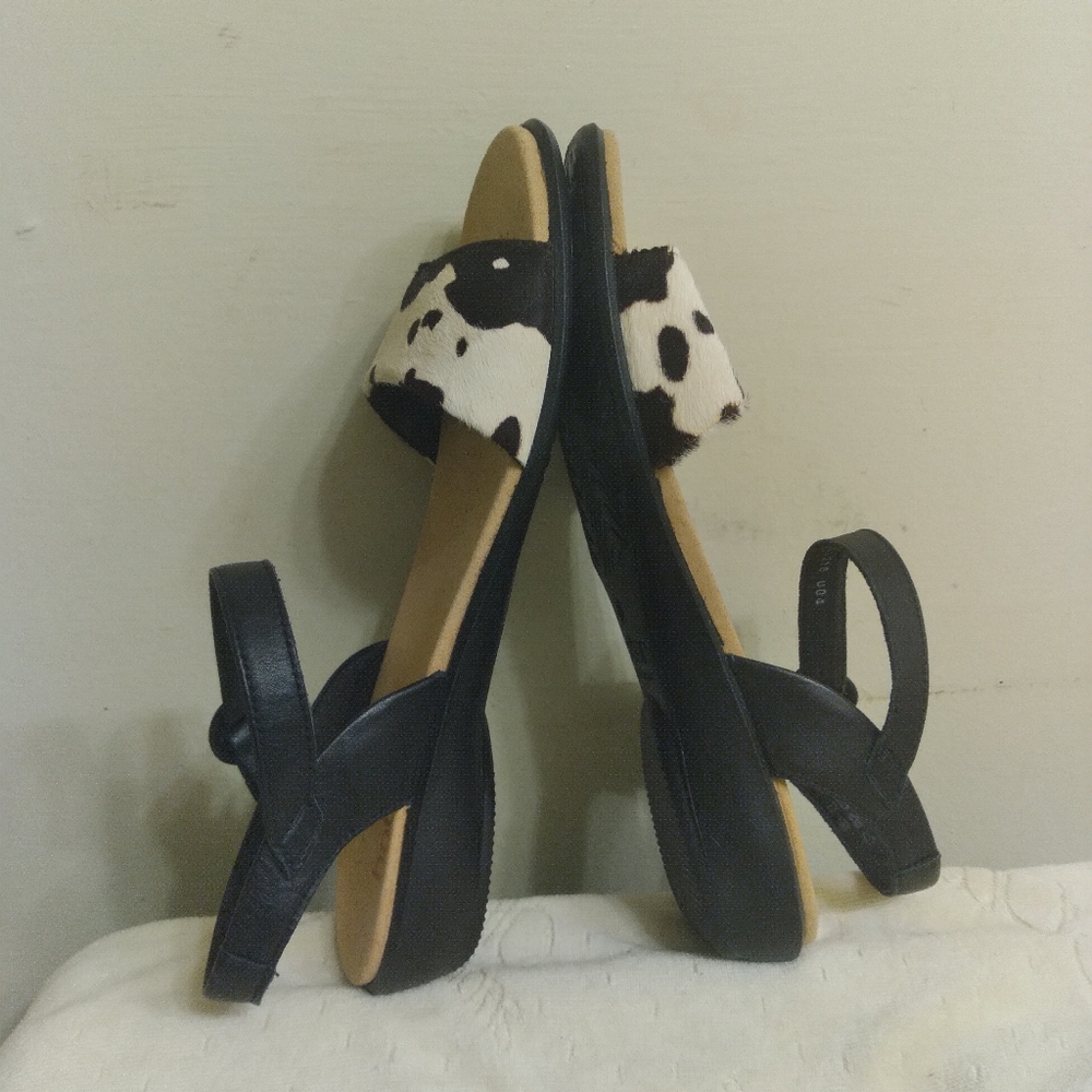 Womens HOTTER Sandals, Size 9, New, English Made, Animal Skin, No Blemishes - Picture 13 of 16